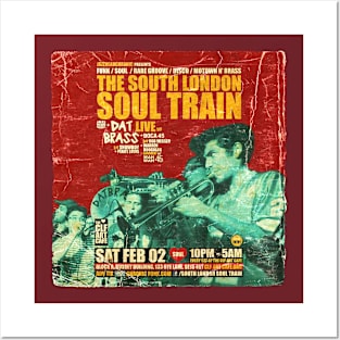 POSTER TOUR - SOUL TRAIN THE SOUTH LONDON 73 Posters and Art